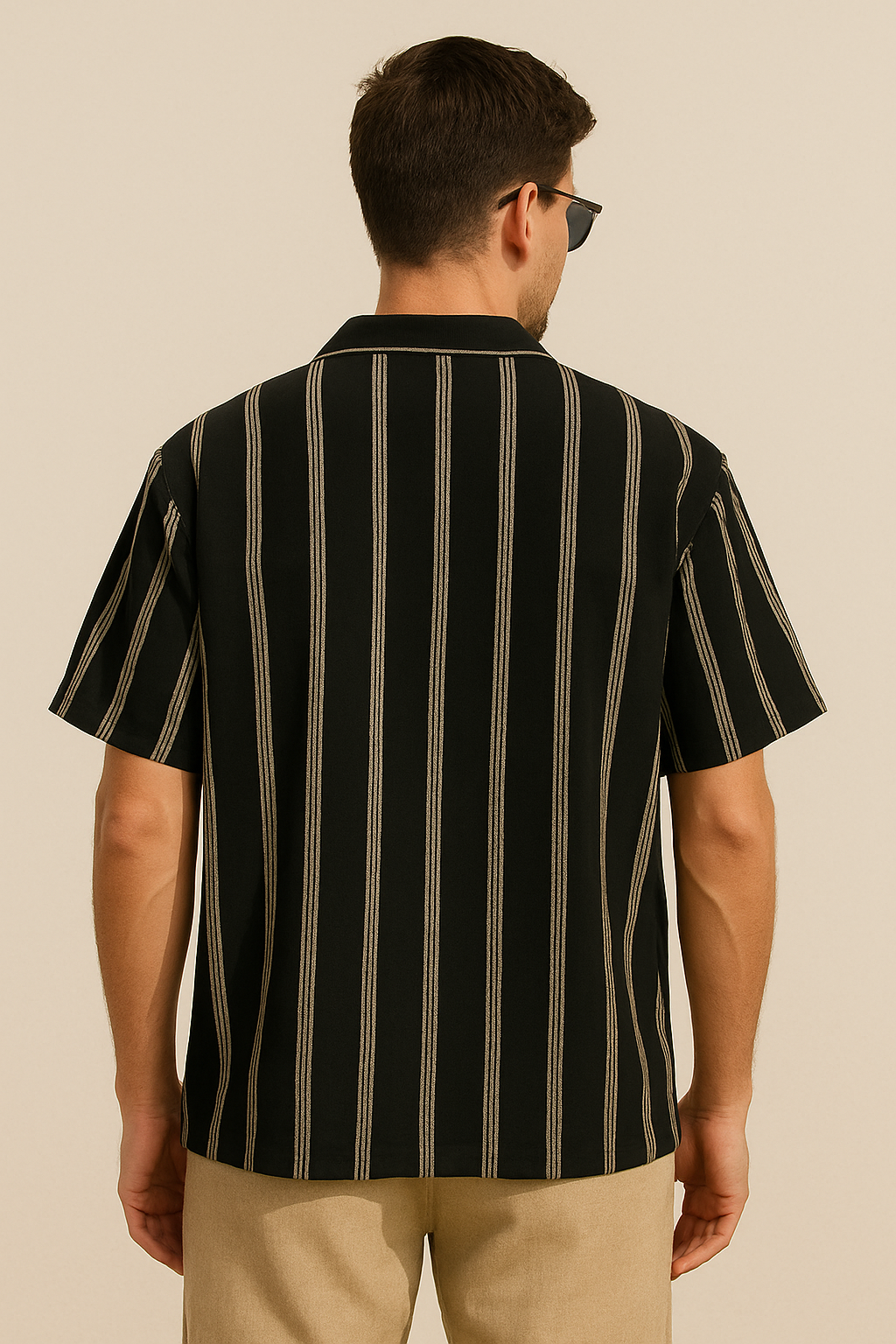 Midnight Stripe Relaxed Fit Shirt