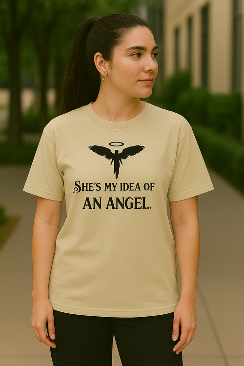 An Angel Oversized Statement T-shirt