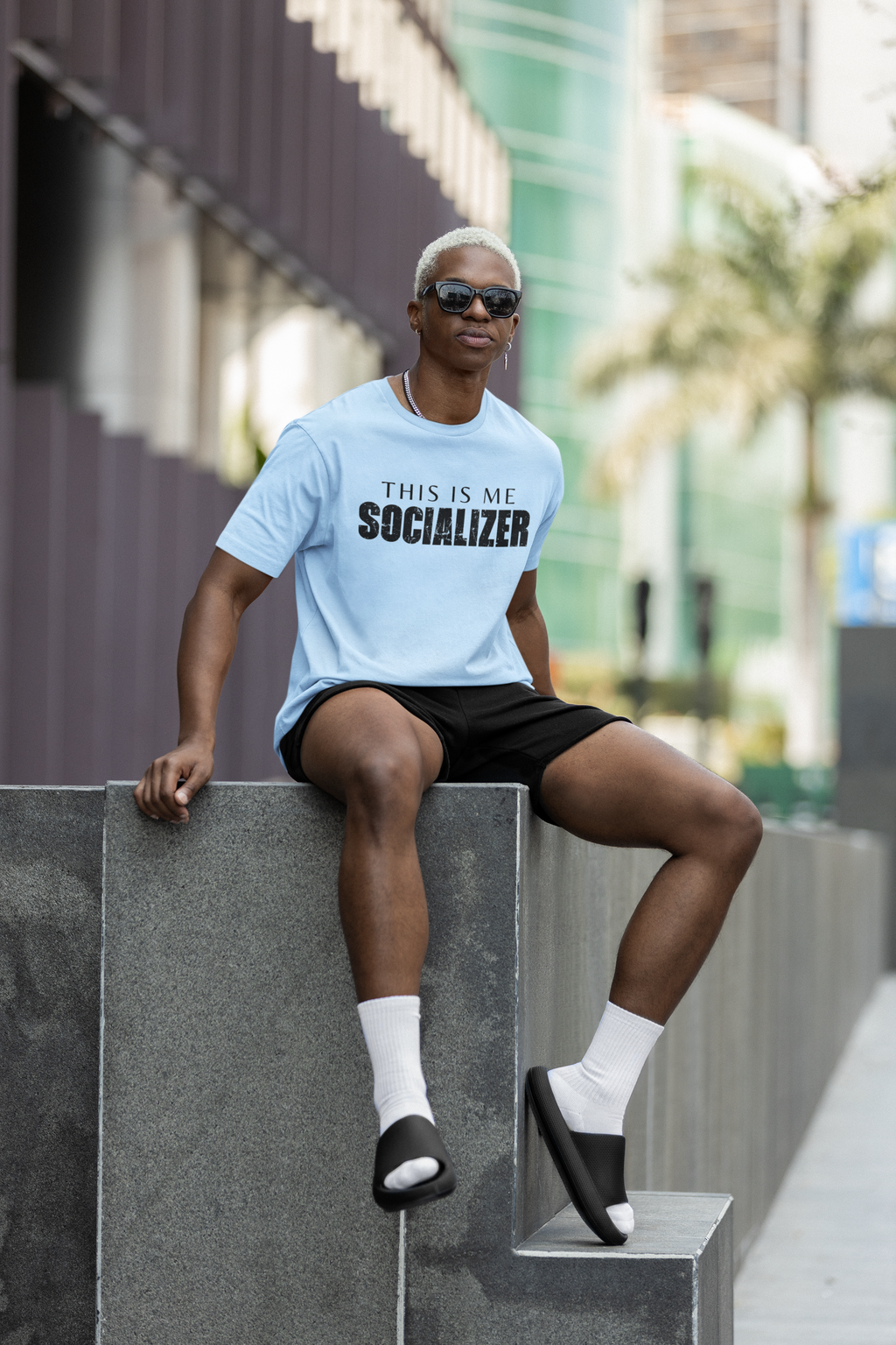 The Socializer Oversized Unisex Tee