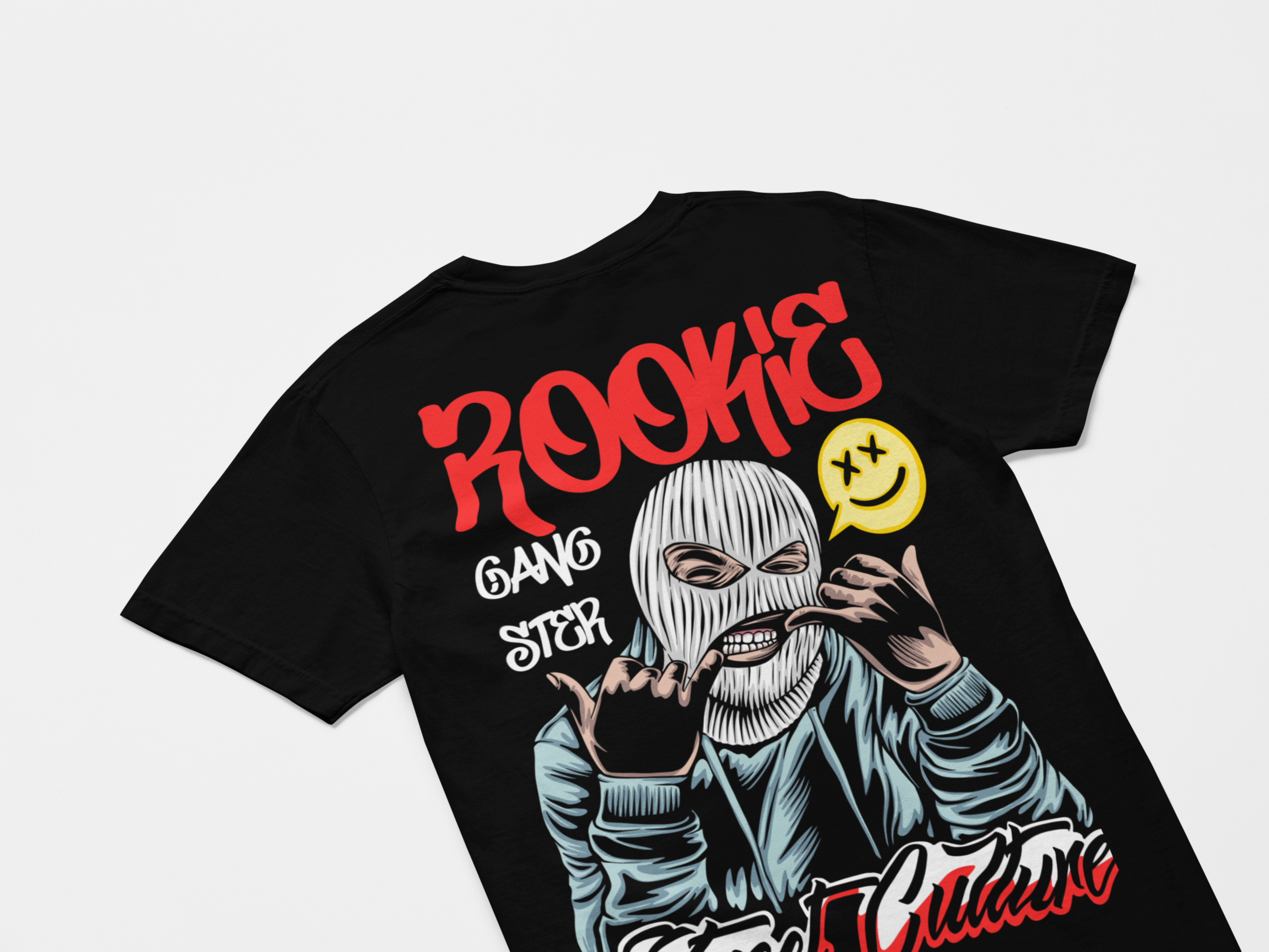 ROOKIE Gangster, Oversized Unisex Heavyweight Heavyweight Tee