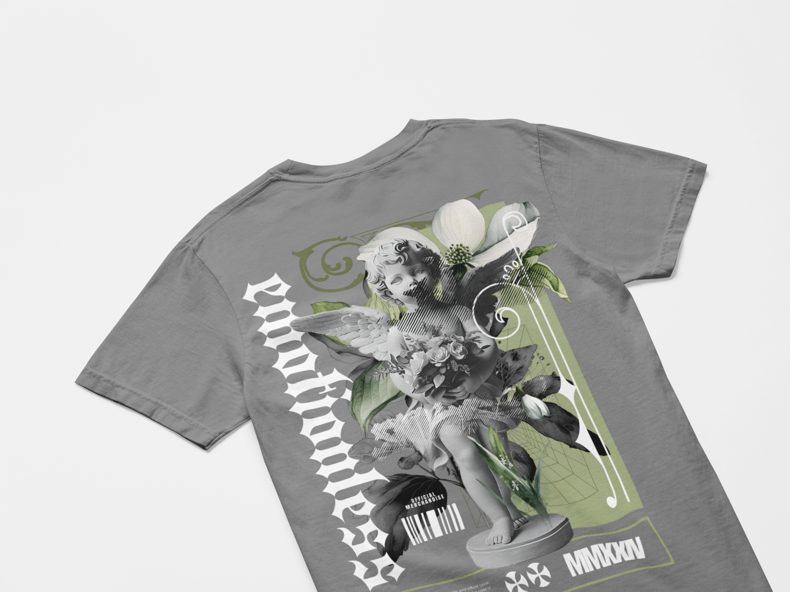 EUPHORIA stylized GOTHIC, Oversized Unisex Heavyweight Tee