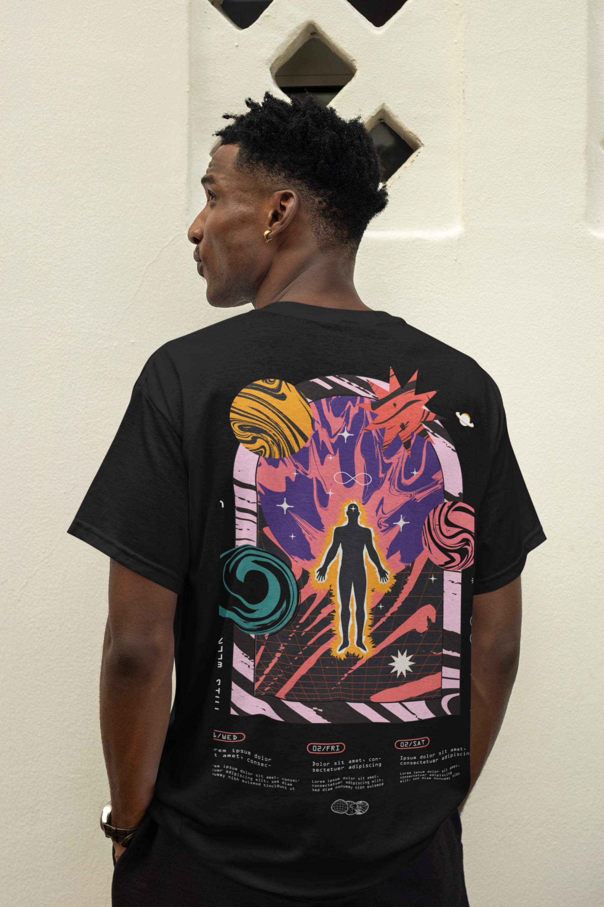 Beyond Boundaries, Graphic Oversized Heavyweight Tee