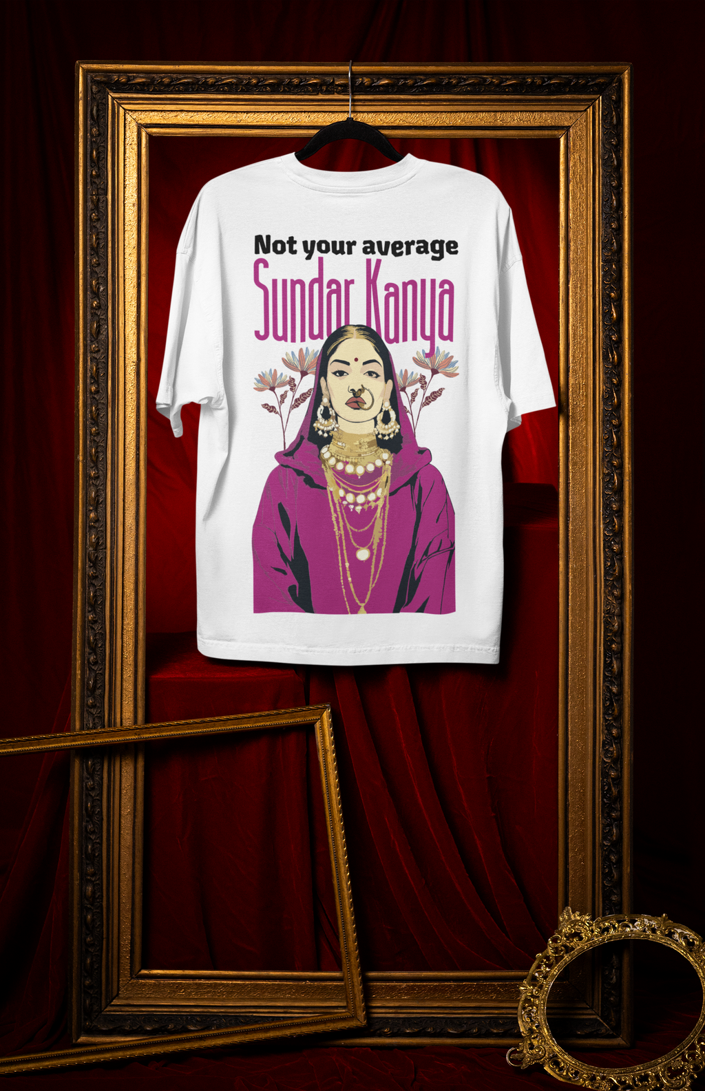 Sundar Kanya, Oversized Unisex Heavyweight Tee