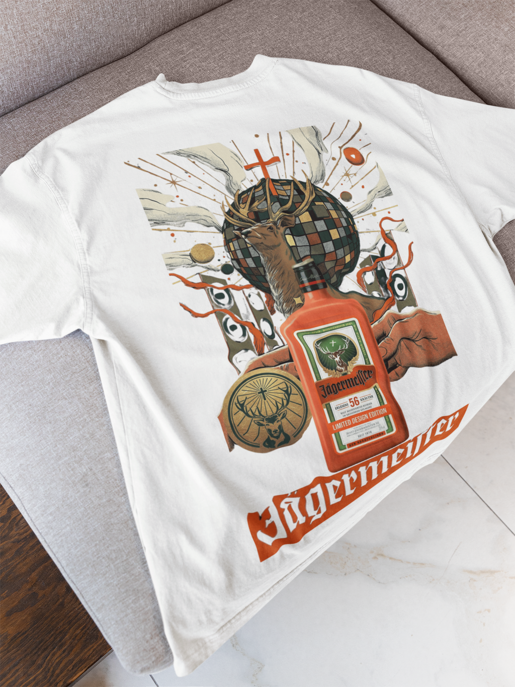 Jäger, Oversized Unisex Tee