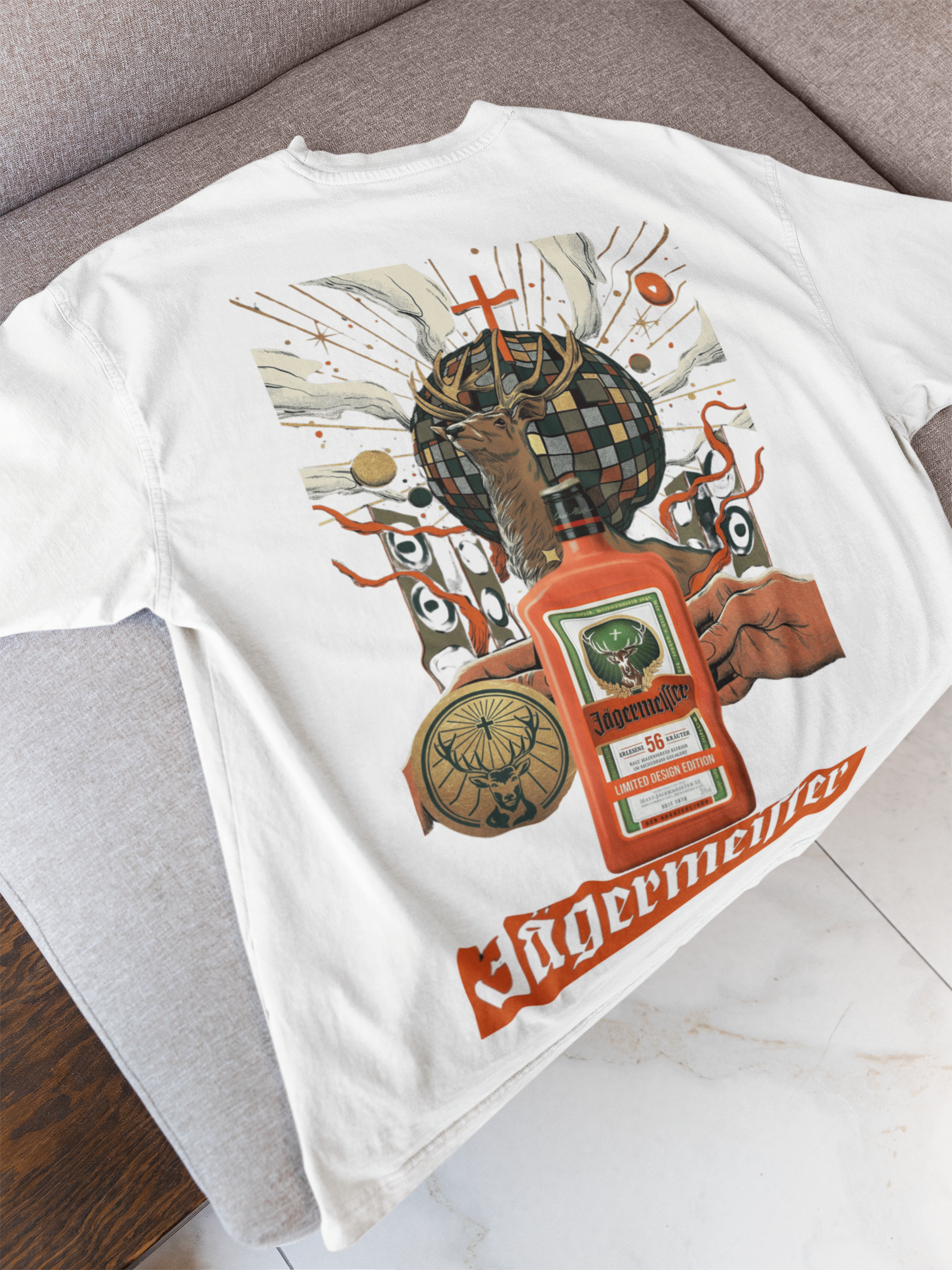 Jäger, Oversized Unisex Tee