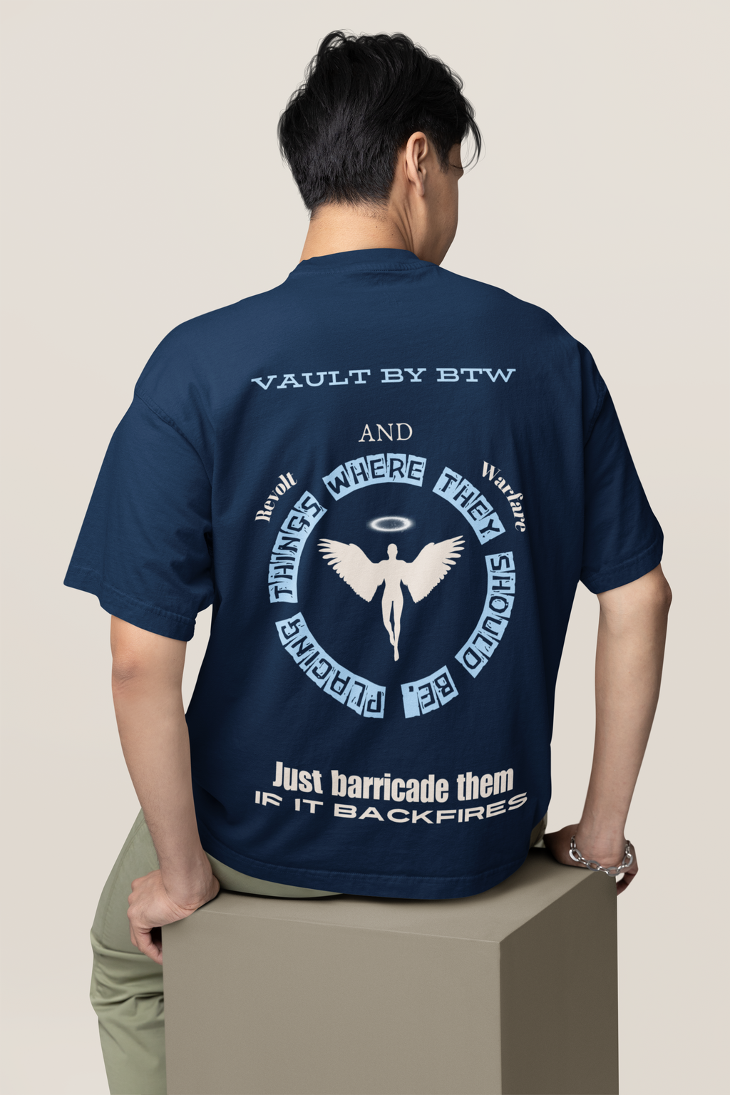 Comfort Zone Statement Oversized Unisex T-Shirt