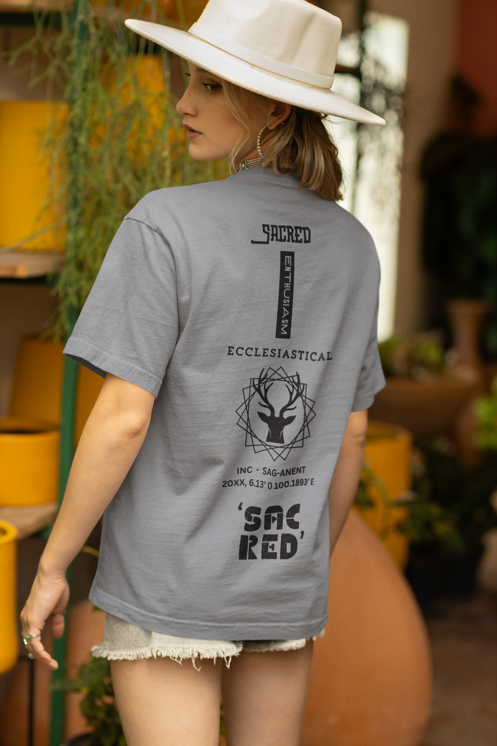 Sacred Oversized Unisex Tee