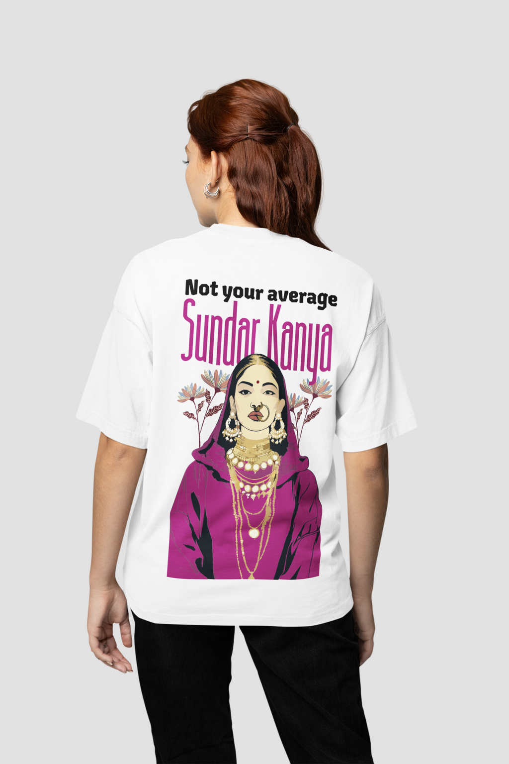Sundar Kanya, Oversized Unisex Heavyweight Tee