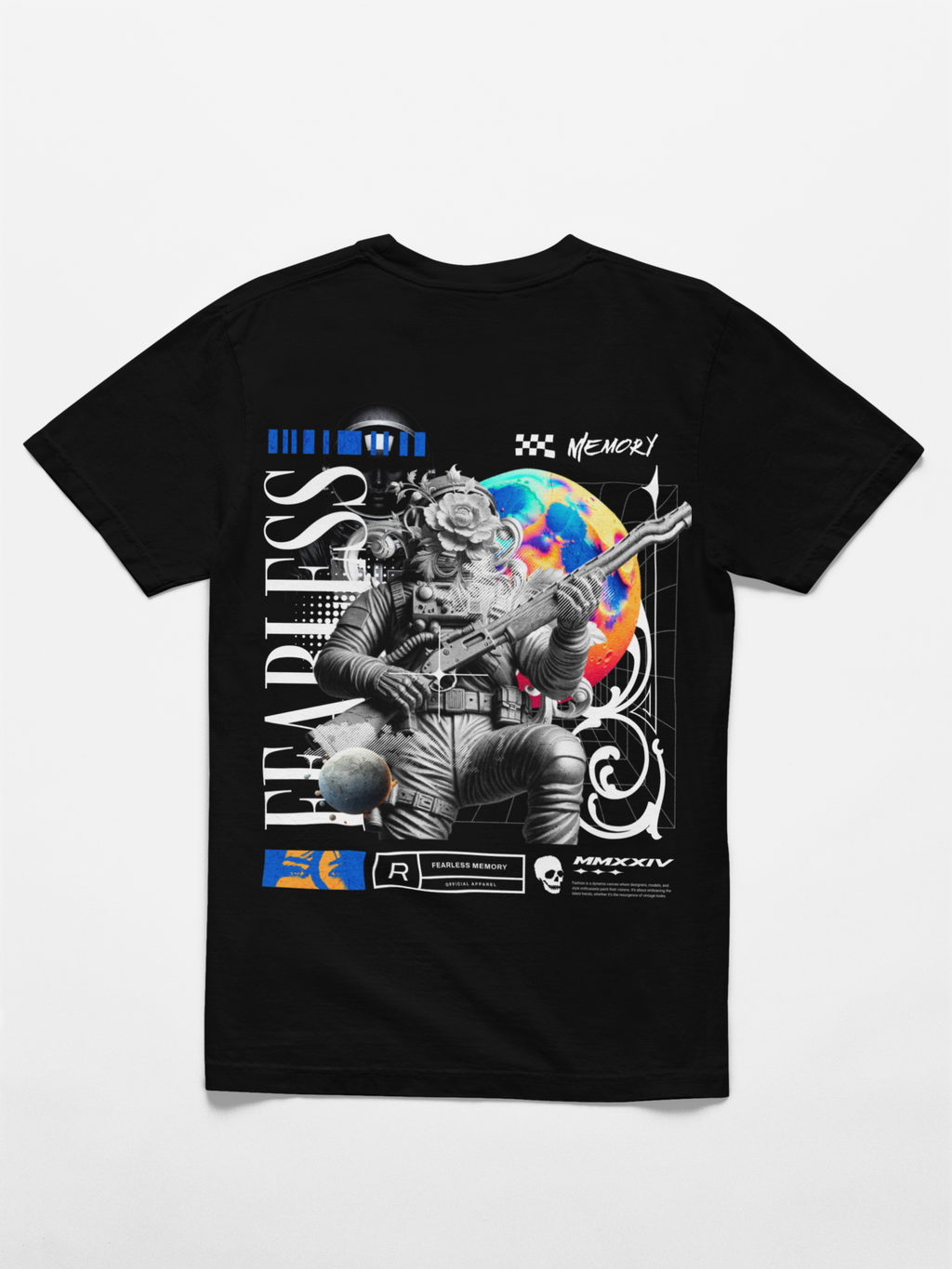 Fearless Memory Astronaut, Graphic Unisex Tee