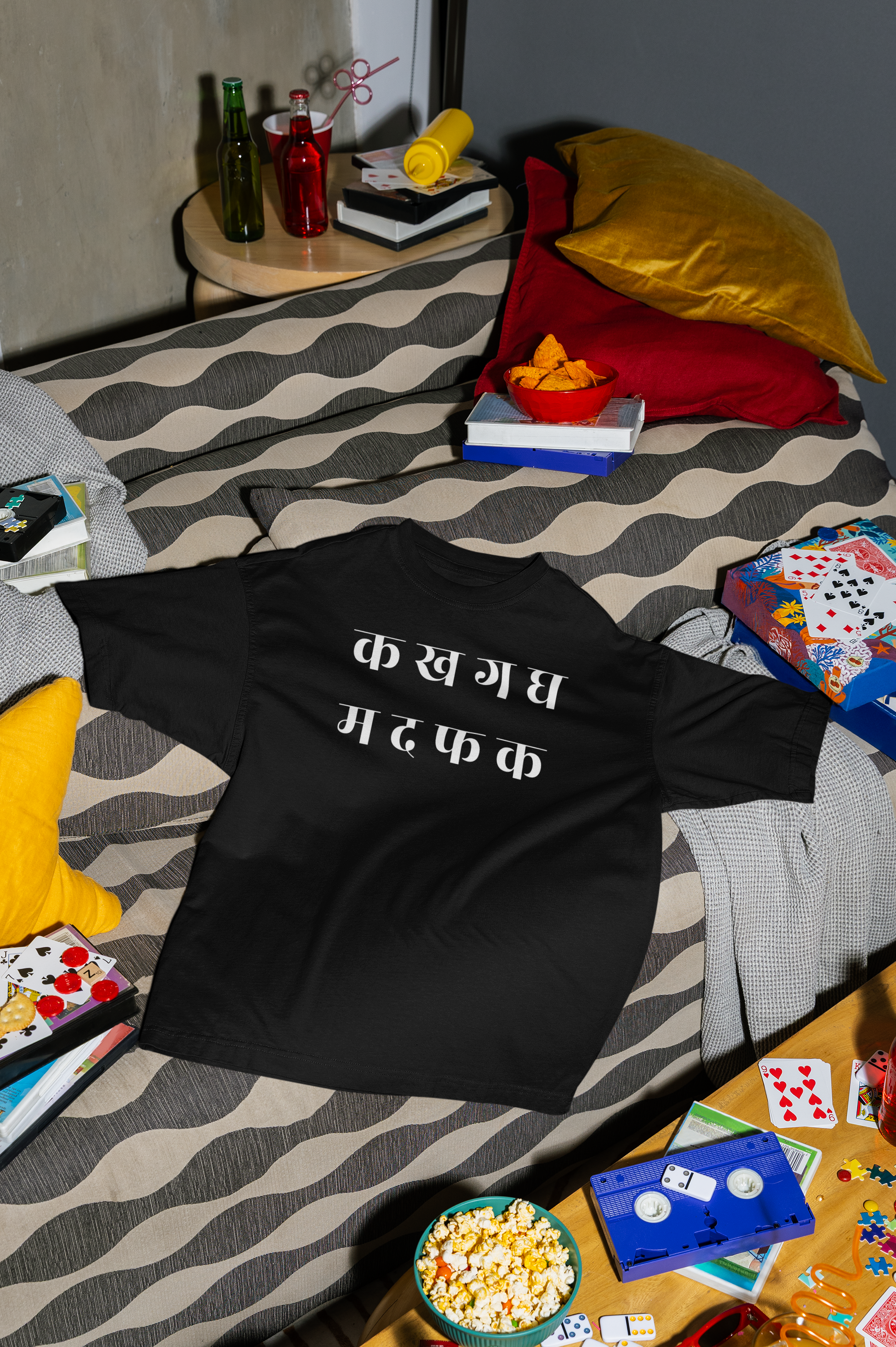 AKSHAR, Graphic Unisex Oversized Heavyweight Tee