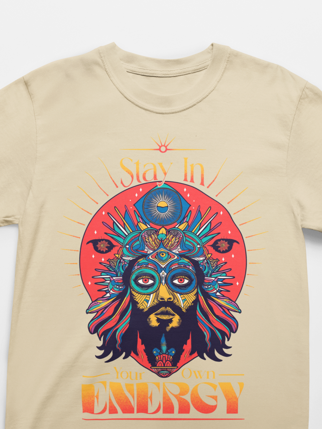 Stay in your own ENERGY, Unisex Oversized Heavyweight Tee