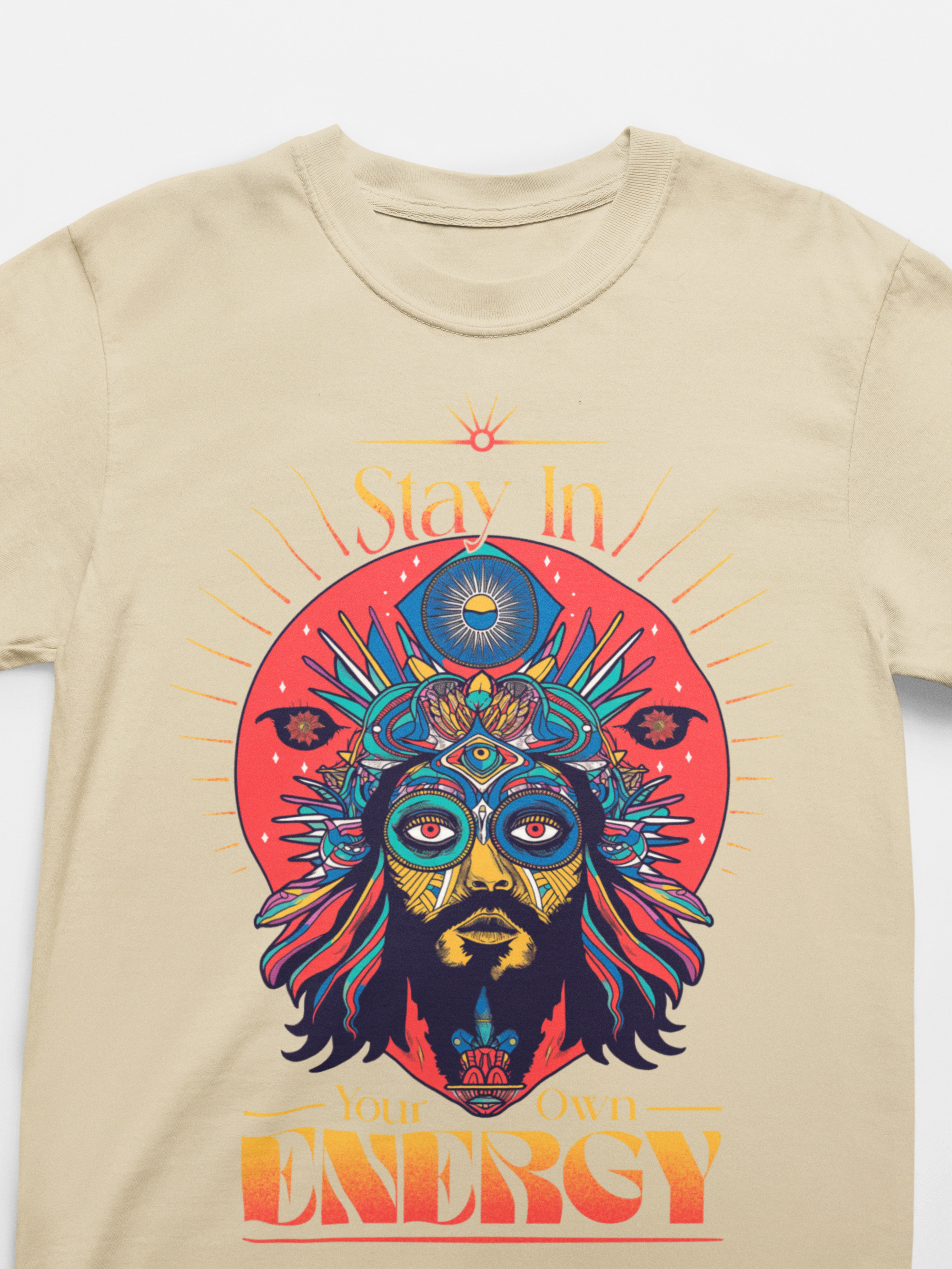 Stay in your own ENERGY, Unisex Oversized Heavyweight Tee