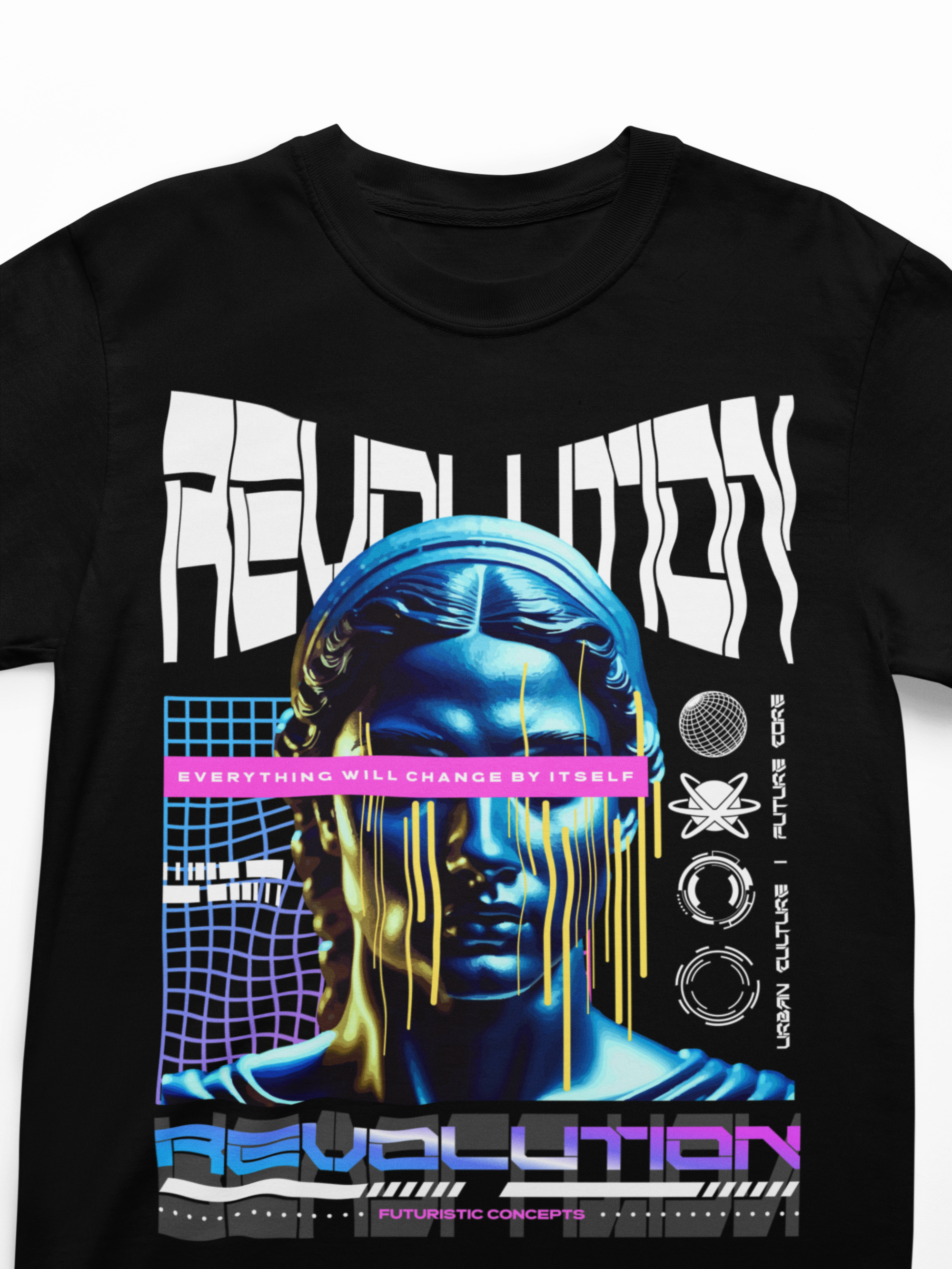 Revolution, Oversized Unisex Tee