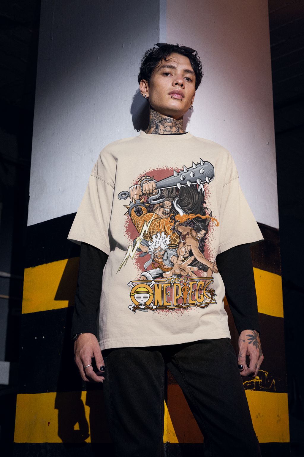 One Piece: Wano Showdown Oversized Unisex T-Shirt