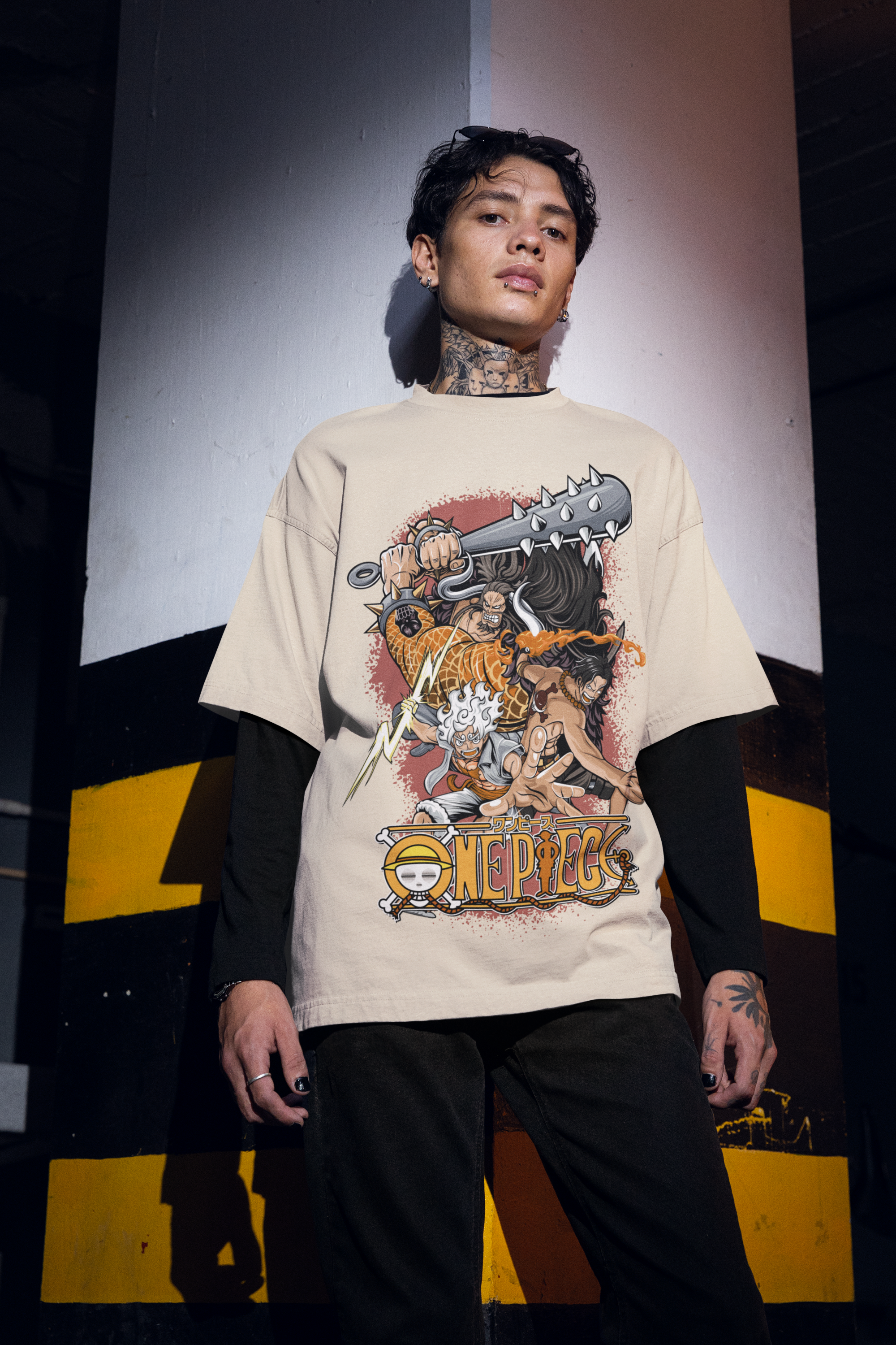 One Piece: Wano Showdown Oversized Unisex T-Shirt