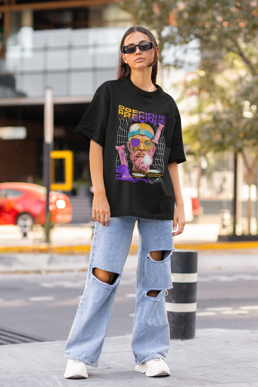 Precious, Oversized Unisex Tee