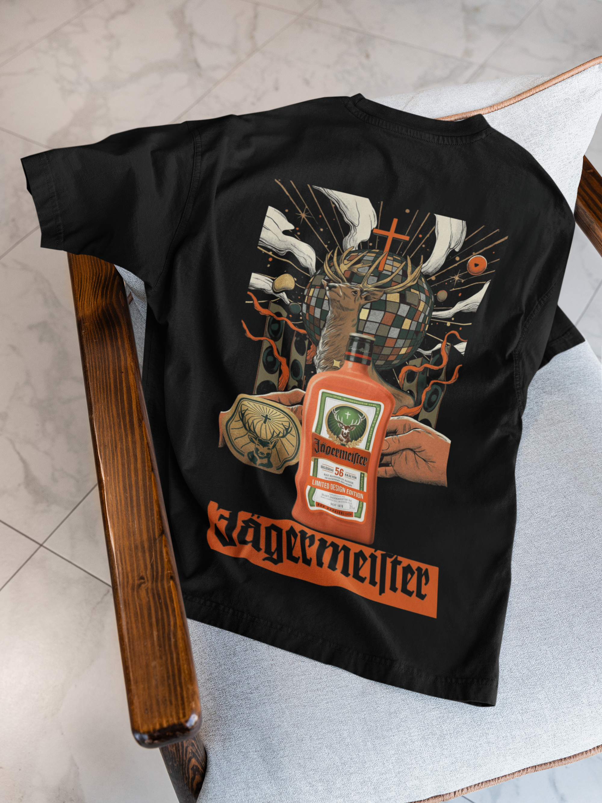 Jäger, Oversized Unisex Tee