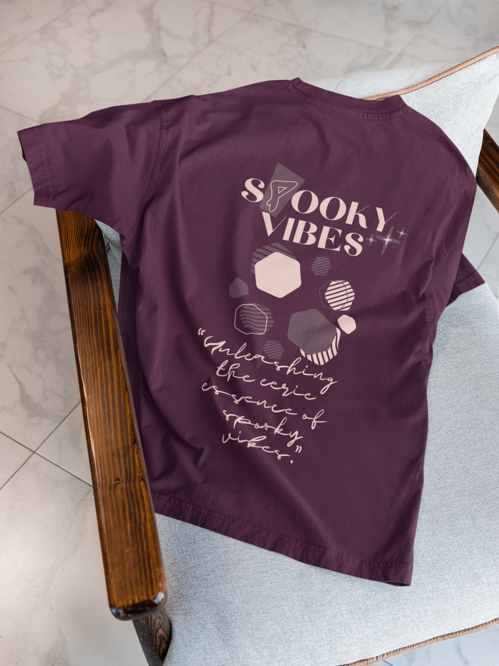 Channel the Chill, Oversized Unisex T-Shirt