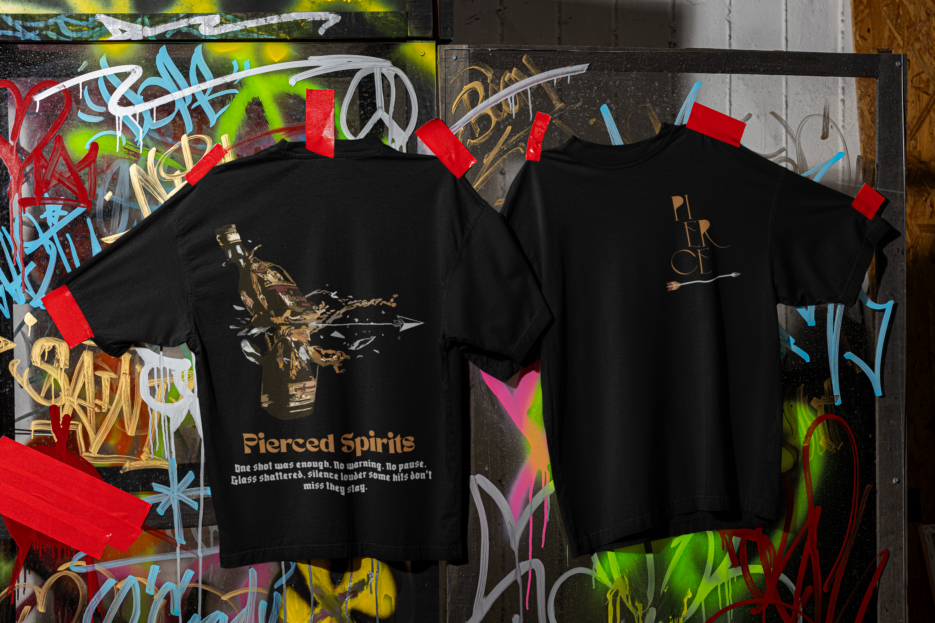 Pierced Spirits, Oversized Unisex Tee