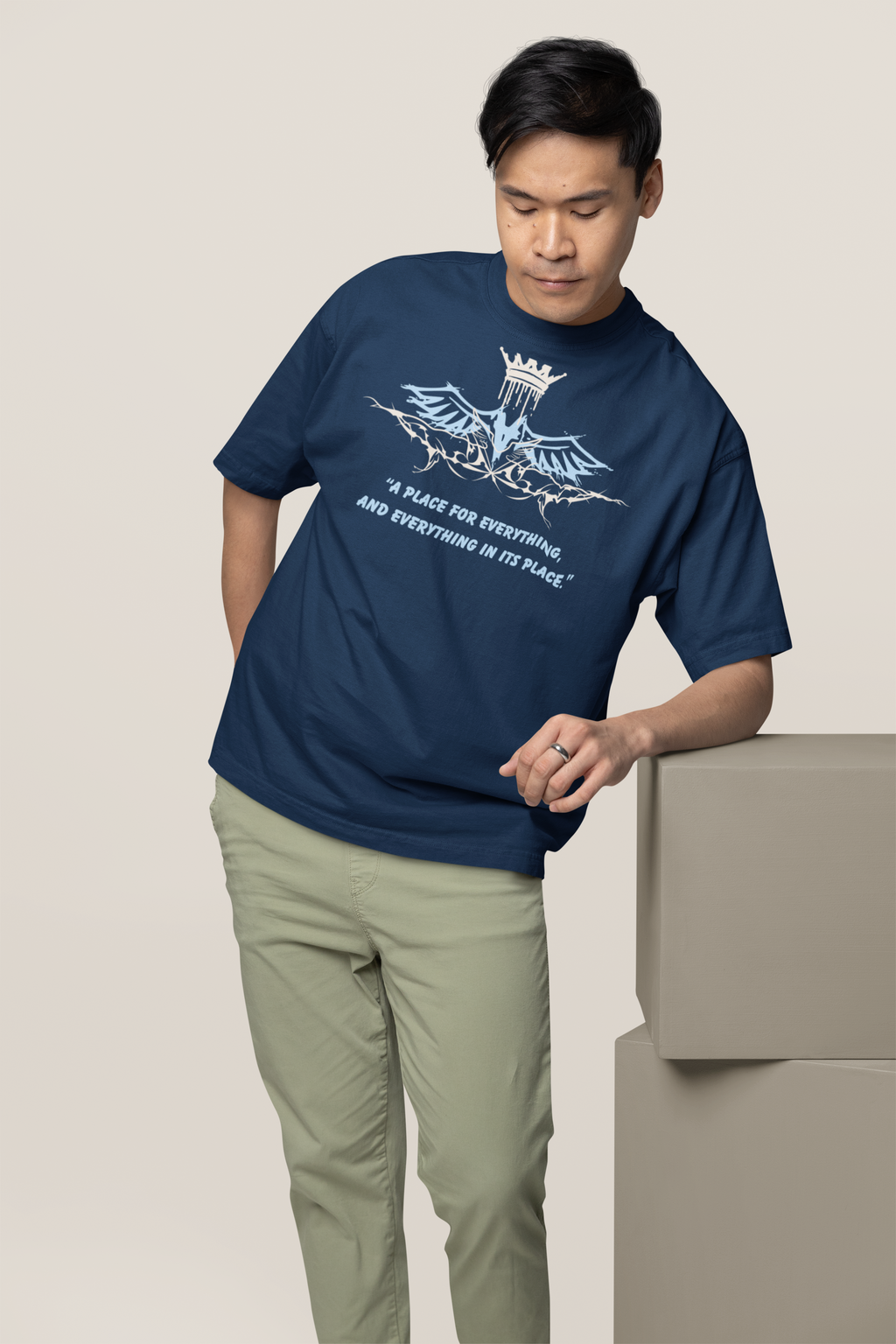 Comfort Zone Statement Oversized Unisex T-Shirt