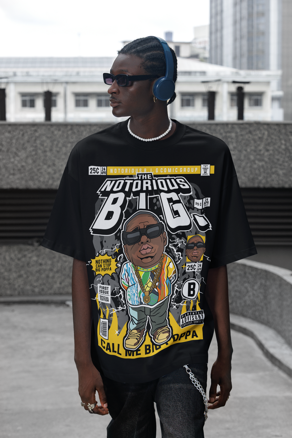 The Notorious B.I.G. Oversized Unisex tee