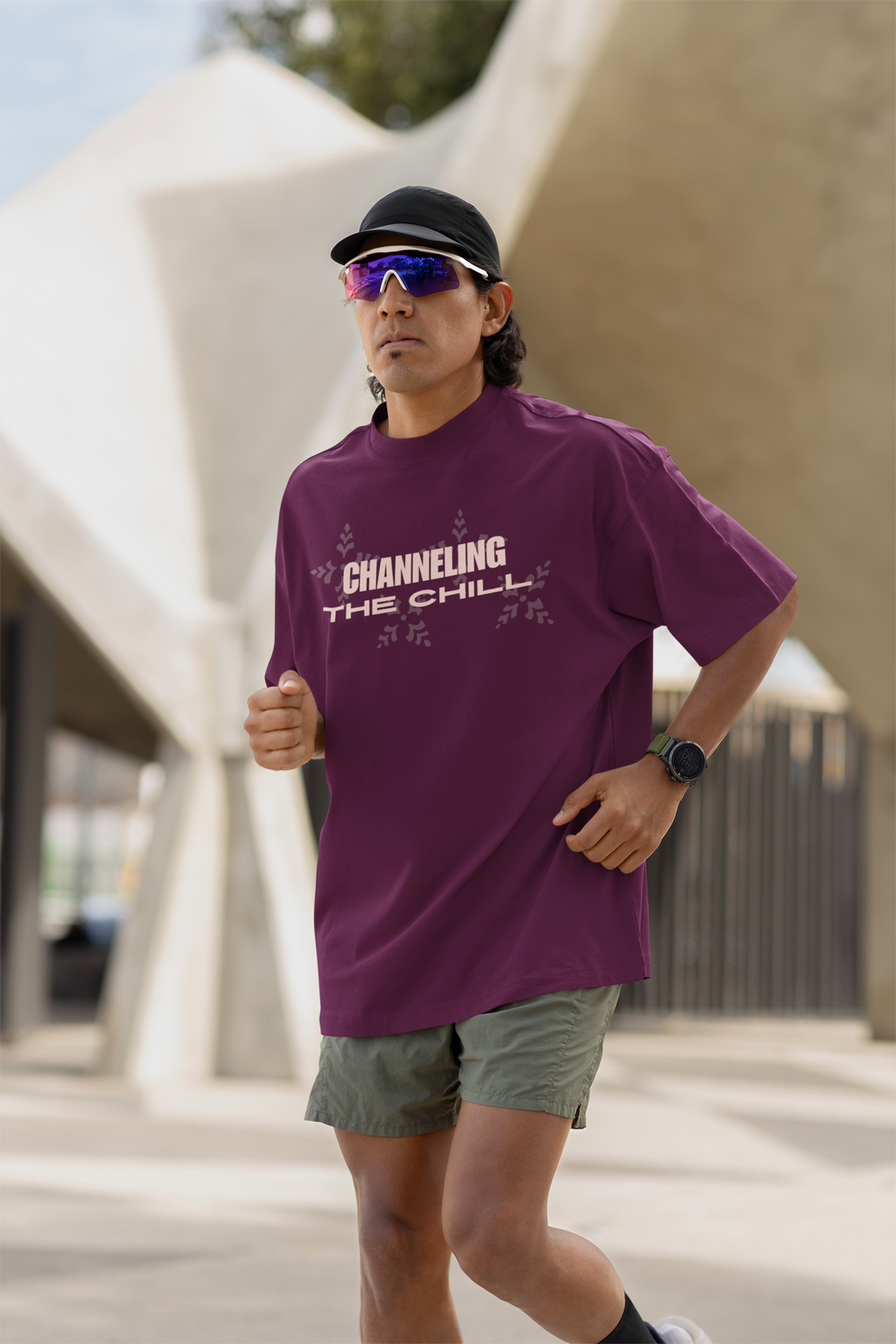 Channel the Chill Oversized Unisex T-Shirt