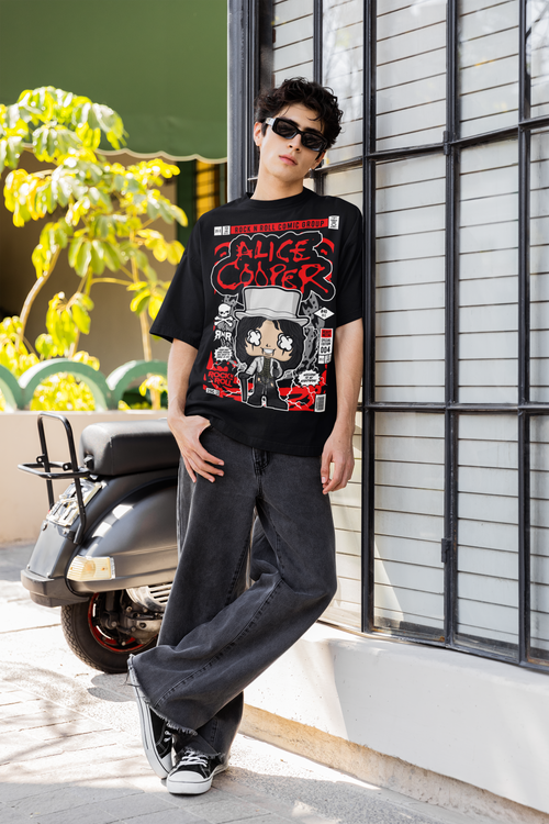Alice Cooper Oversized Unisex Tee