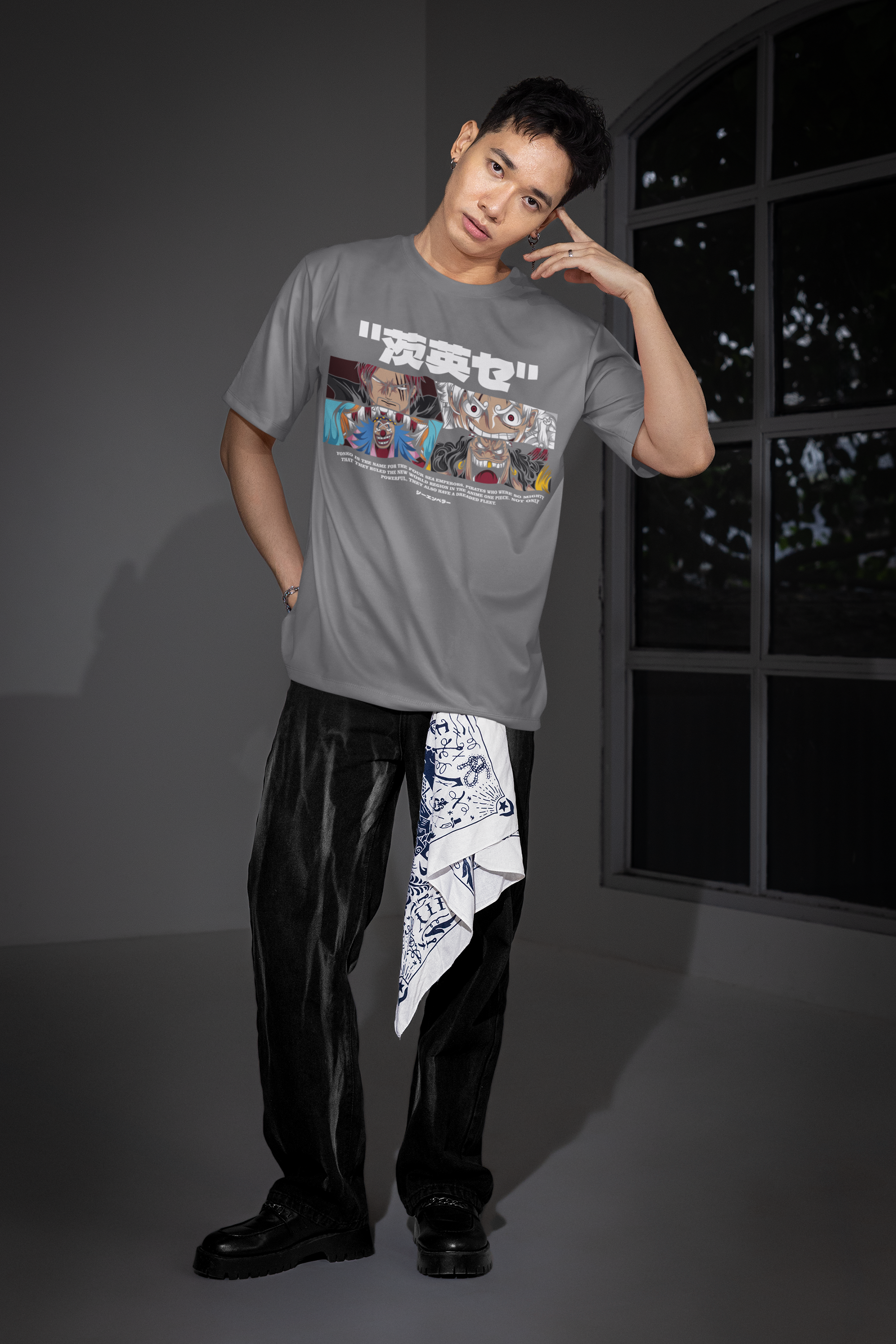 Gear Shifted Legends Oversized Unisex T-Shirt – Anime Panel Edition