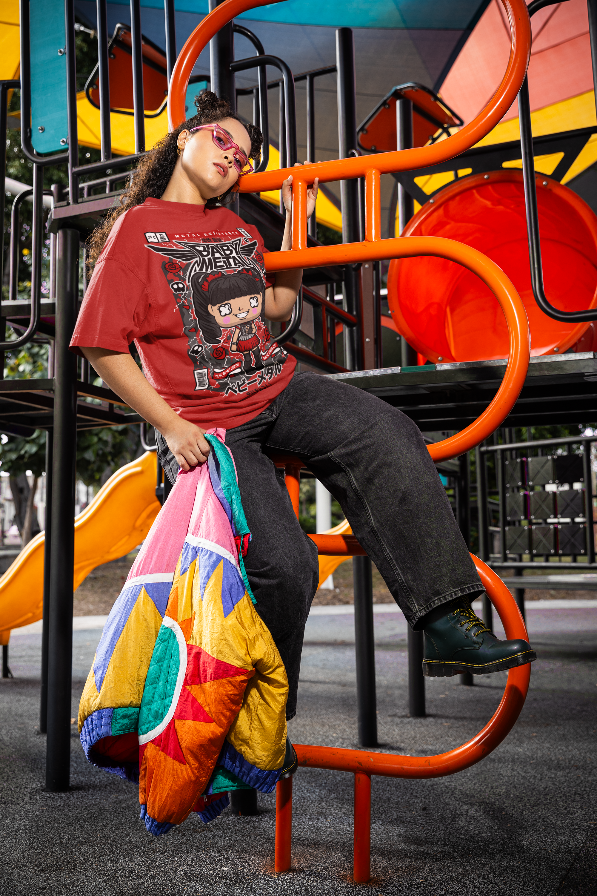BABYMETAL oversized Unisex t-shirt