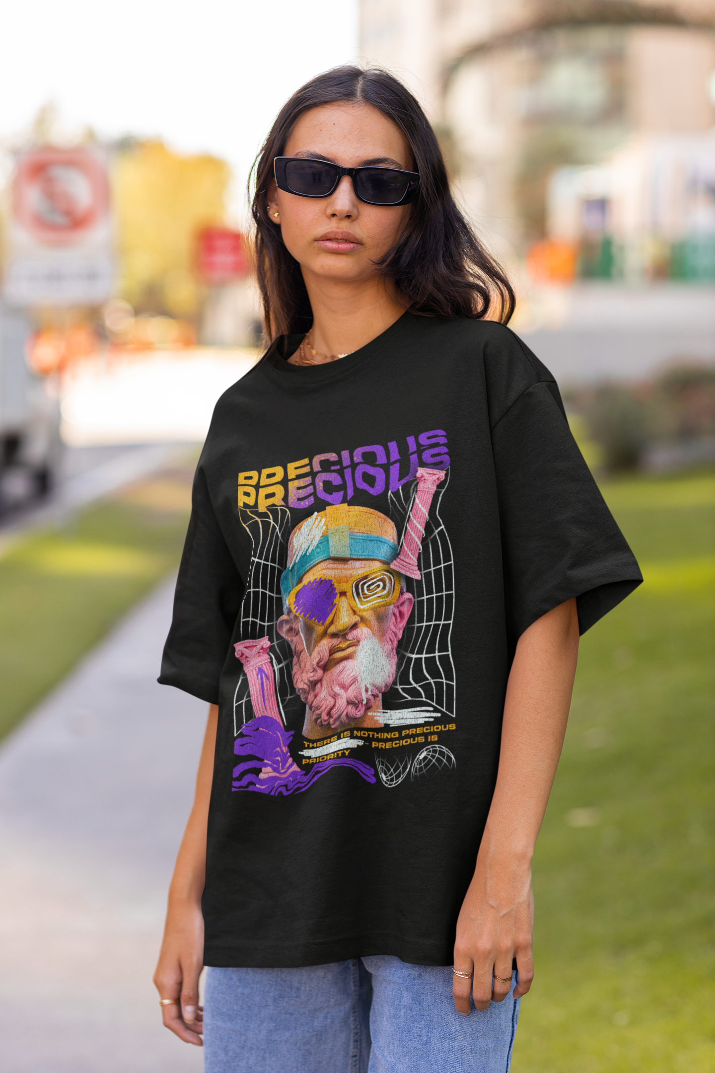 Precious, Oversized Unisex Tee