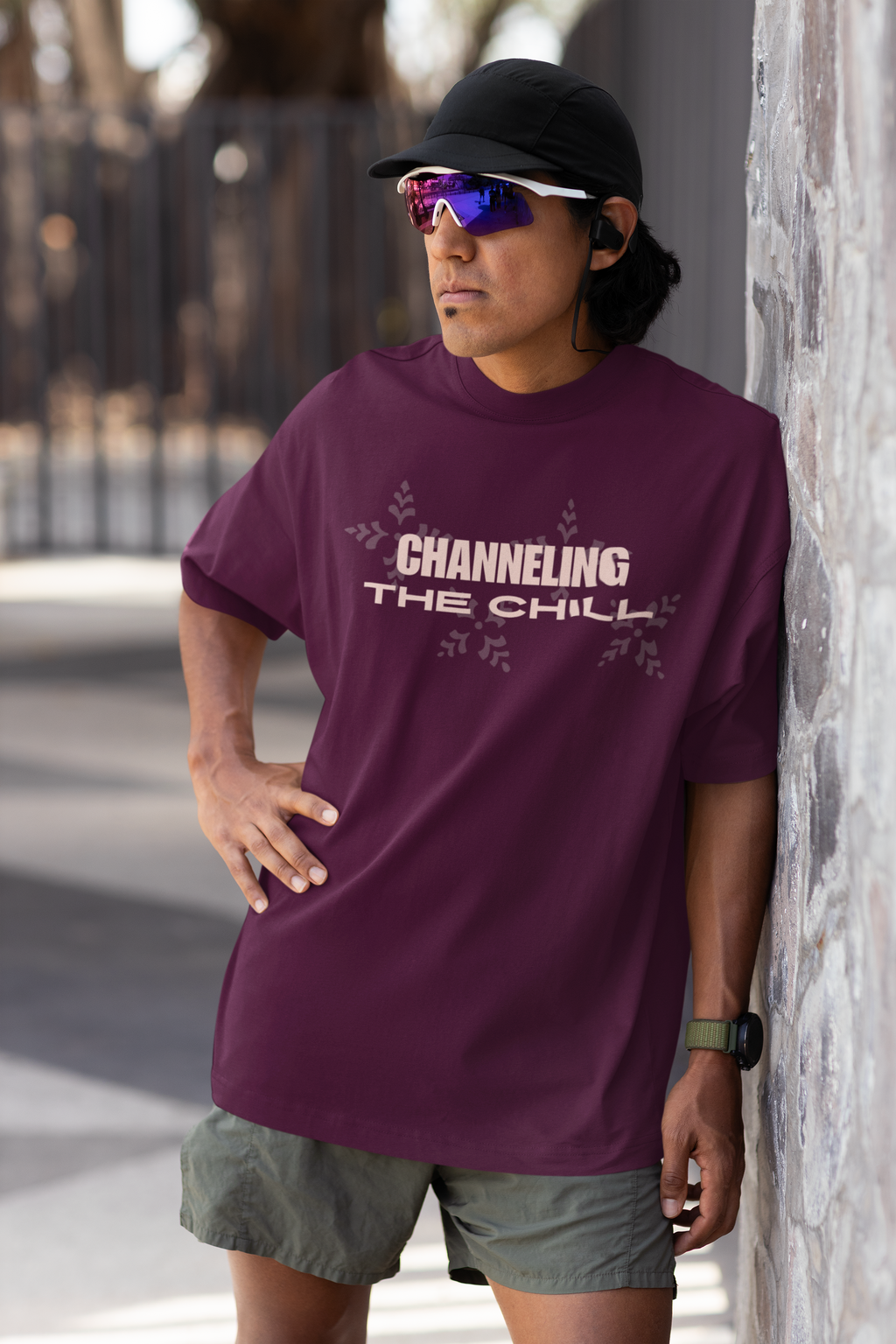 Channel the Chill Oversized Unisex T-Shirt