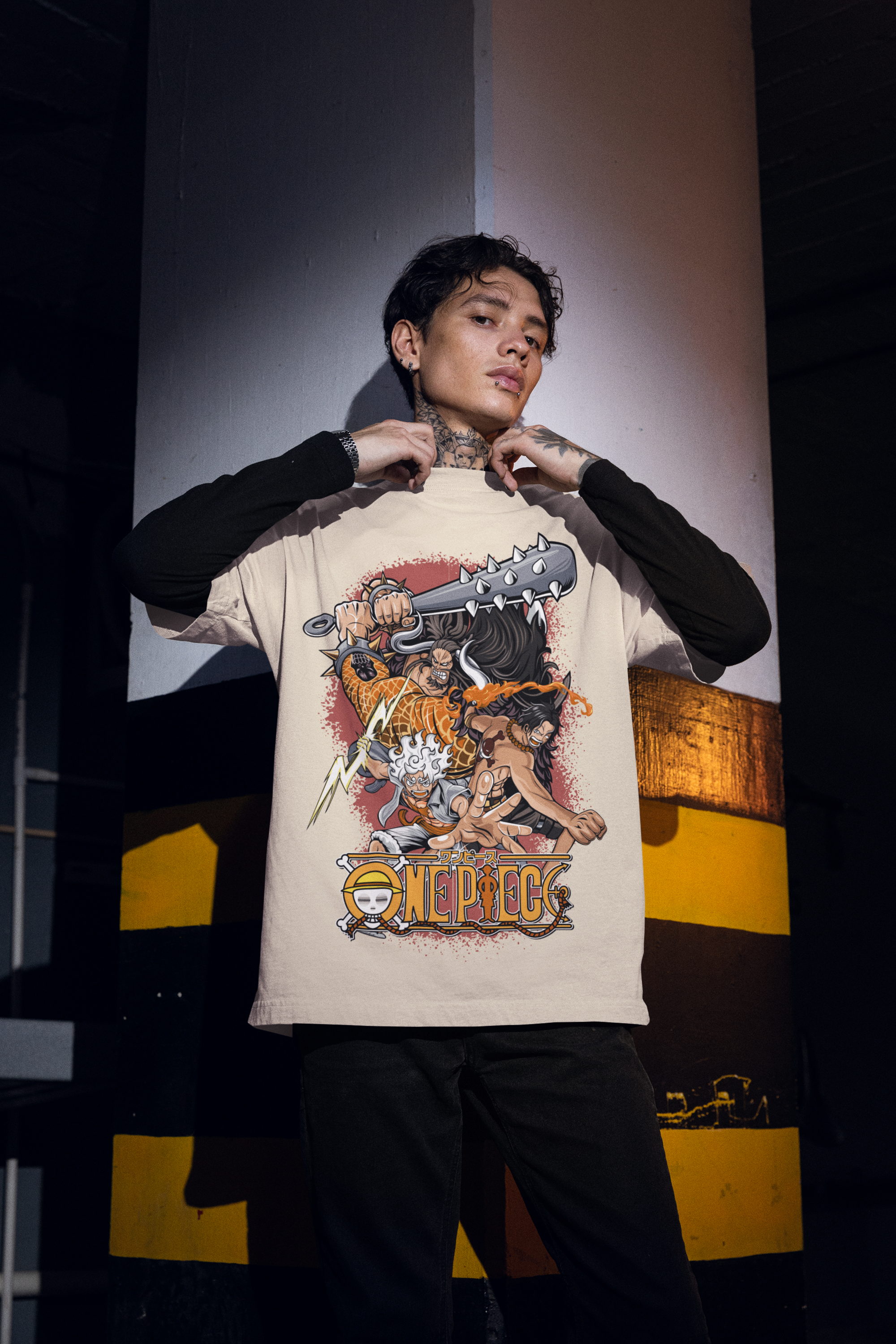 One Piece: Wano Showdown Oversized Unisex T-Shirt