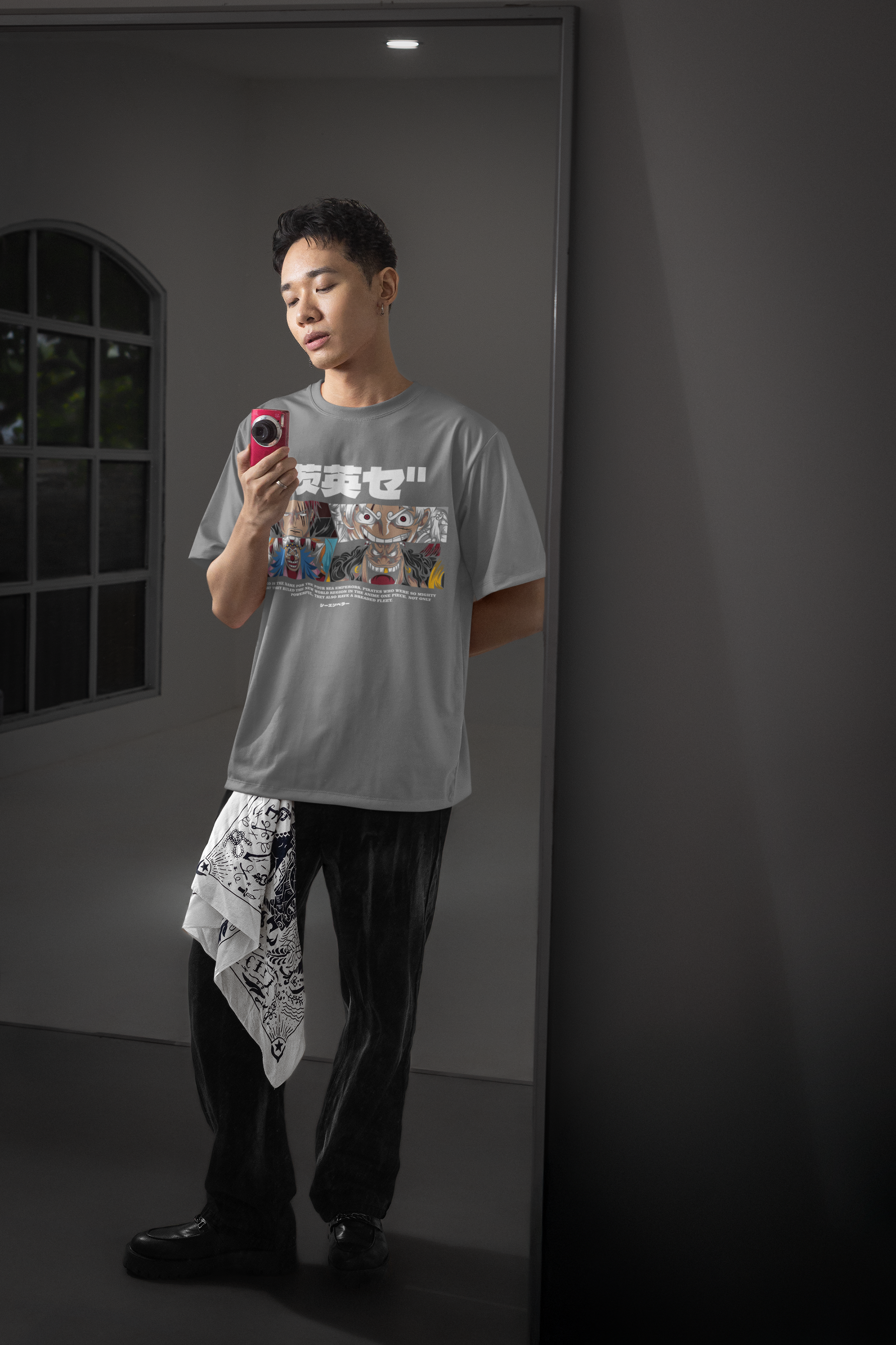 Gear Shifted Legends Oversized Unisex T-Shirt – Anime Panel Edition