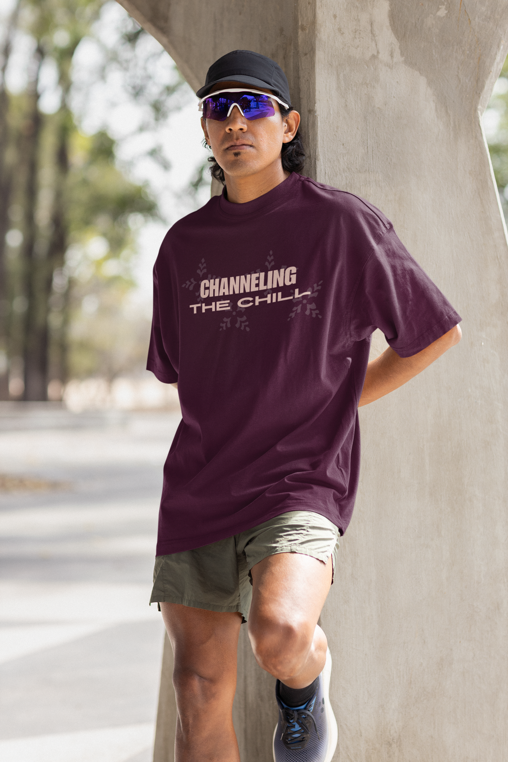 Channel the Chill Oversized Unisex T-Shirt