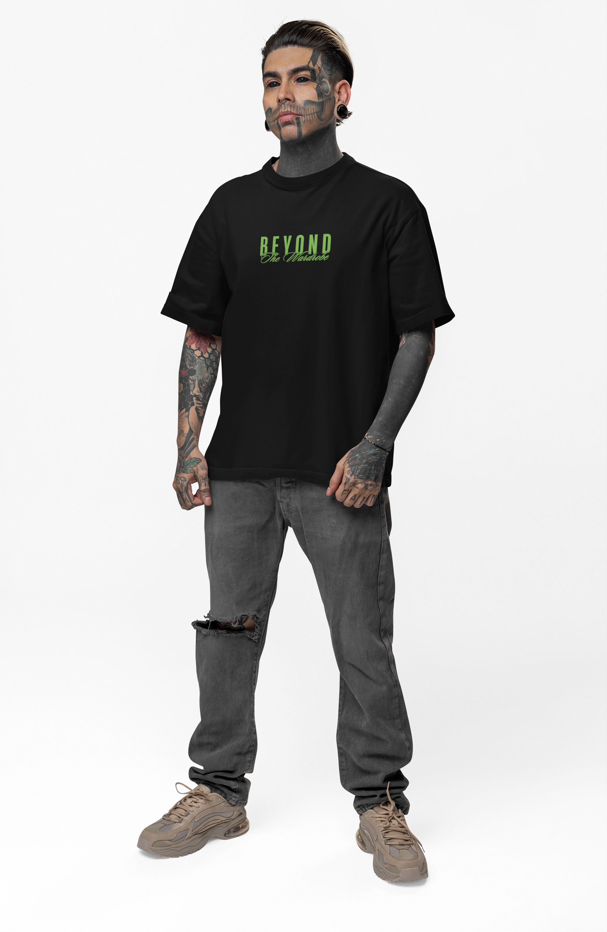 Three-Sword Demon Oversized Unisex T-Shirt – Zoro Edition