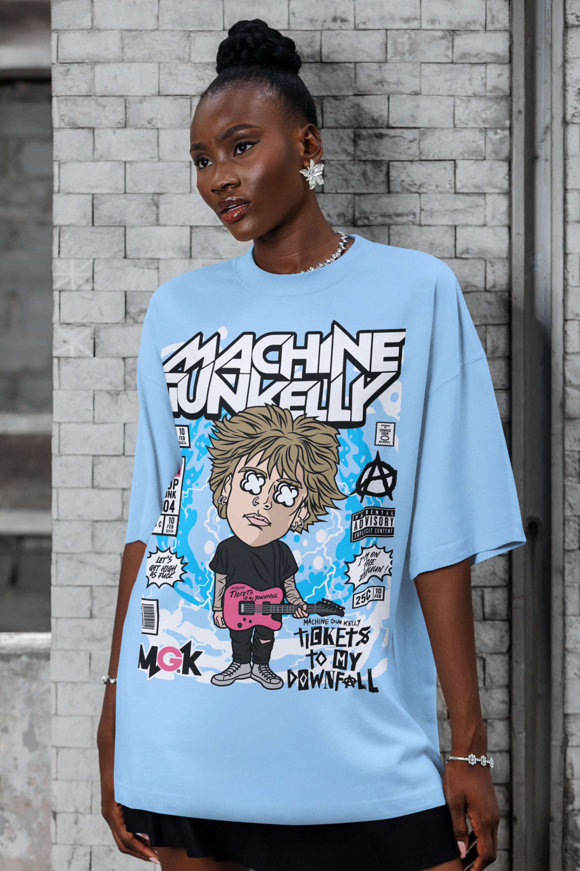Machine Gun Kelly oversized Unisex Tee
