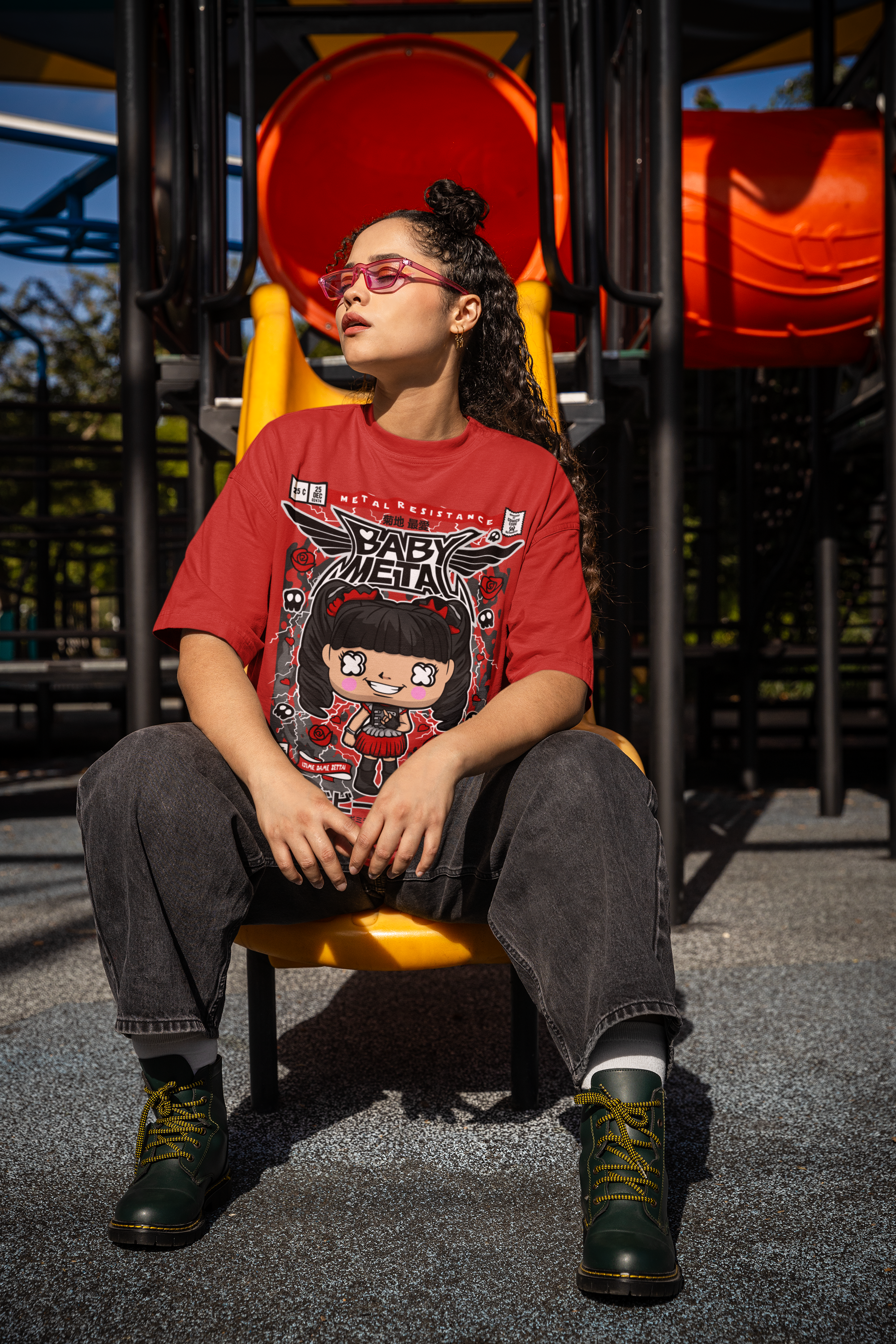 BABYMETAL oversized Unisex t-shirt