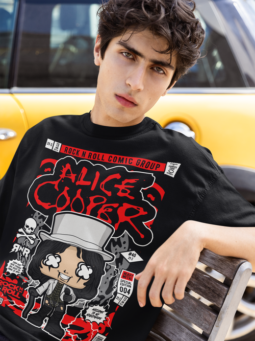 Alice Cooper Oversized Unisex Tee
