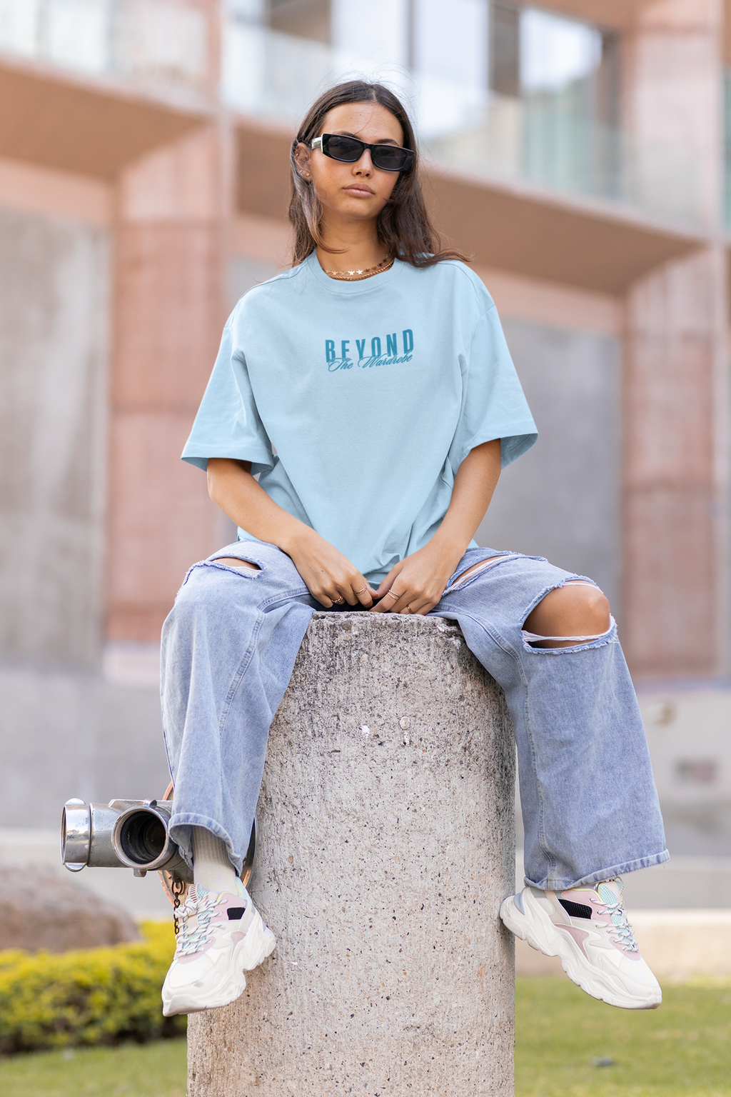 UNITED BROOKLYN, Oversized Unisex Heavyweight Tee