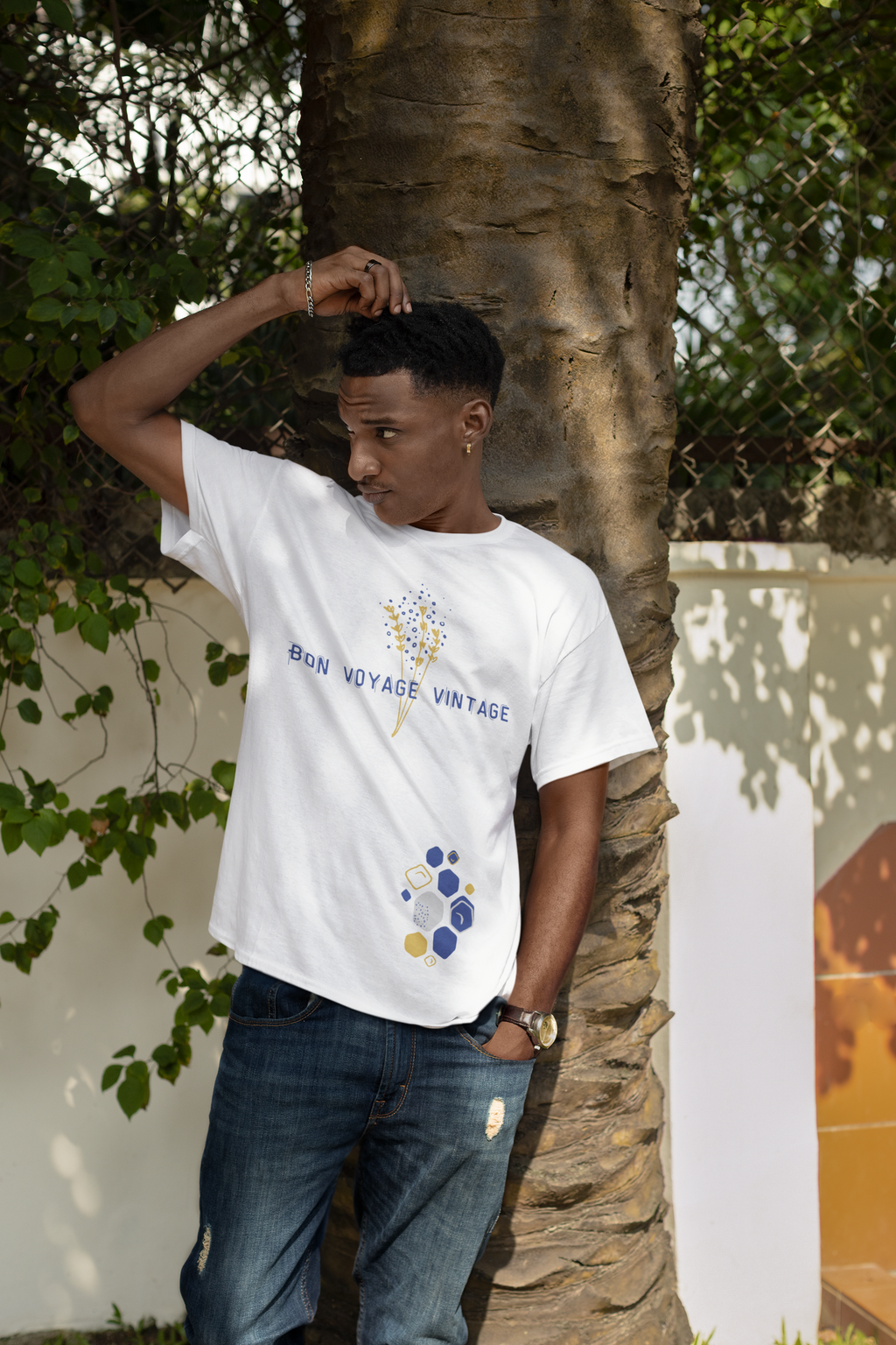 Bon Voyage Oversized Unisex Tee