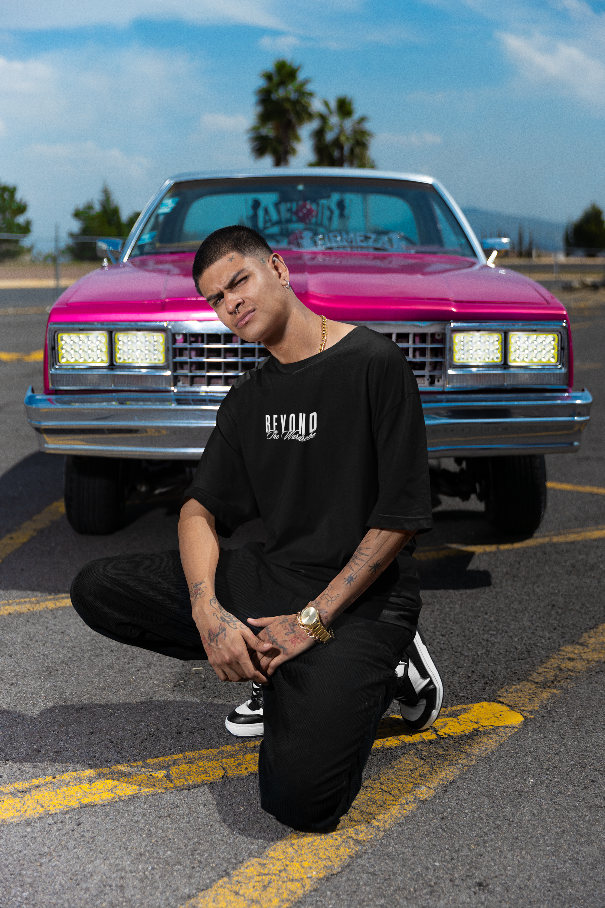 Supra Blueprint, Oversized Unisex Heavyweight Tee