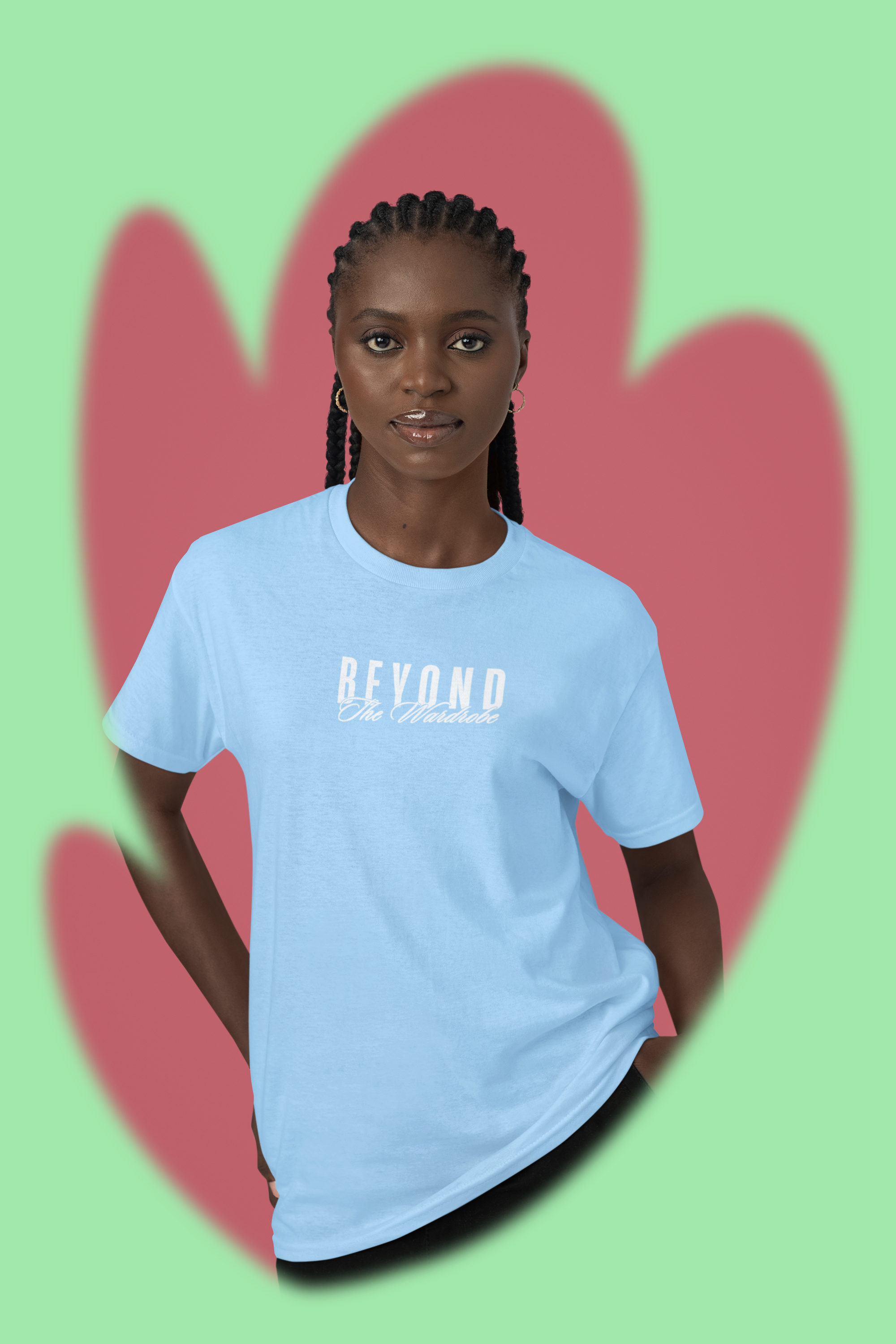 EYES ON ME PEEPS, Oversized Unisex Heavyweight Tee