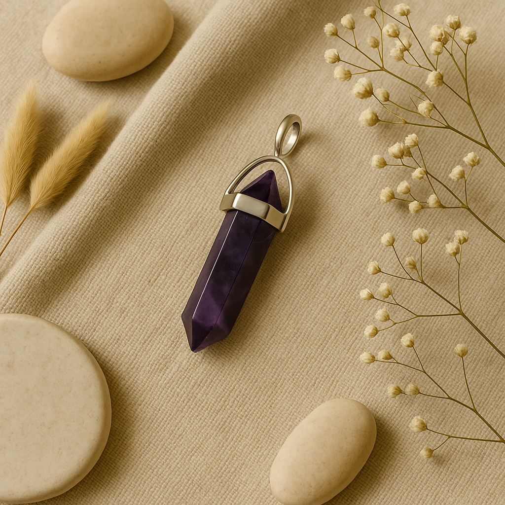 Violet Crown Unisex Pendant – The Seeker’s Stone
